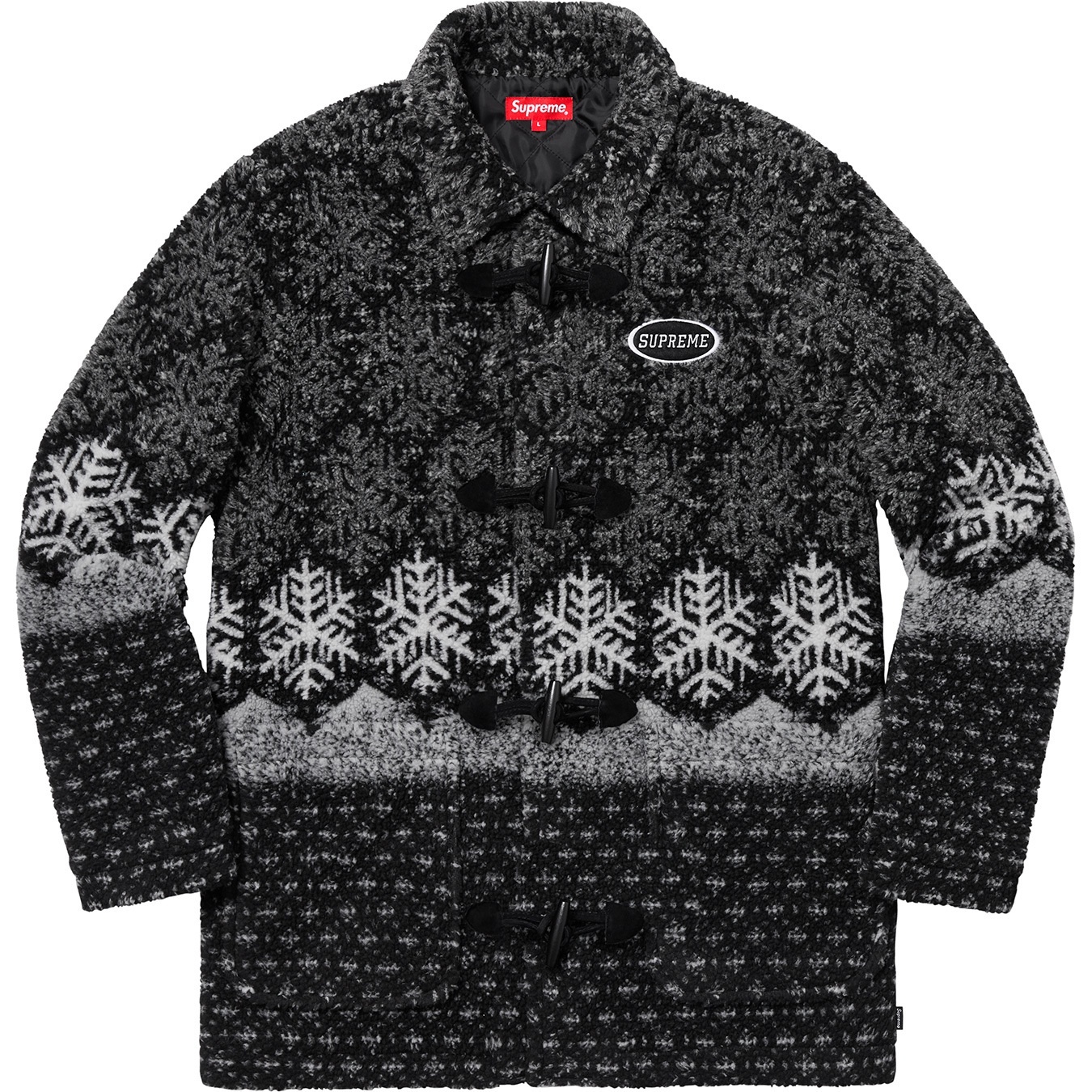 Snowflake Toggle Fleece Jacket view 2